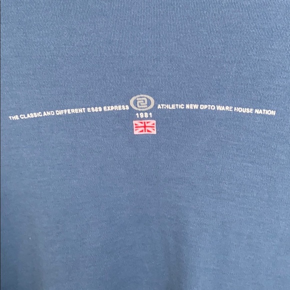 Long sleeve blue Berger tee. Worn twice! - Picture 4 of 5